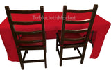 8' Ft Fitted Polyester Tablecloth Open Back Tablecover Trade Show Booth 24 Color"