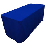 8' Ft. Fitted Table Cover Waterproof Table Cover Patio Shows Outdoor 10 Colors"