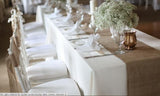 20 Pack Burlap Table Runner 14" X 72" 100% Jute Burlap Table Decor Wedding Show"