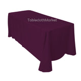 24 pack 90"—156" Tablecloths 100% Polyester 25 COLORS Wholesale Wedding Catering"
