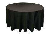 30 Pack 120" Inch round Polyester Tablecloth 24 COLOR Table Cover Wedding Party"