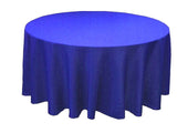 30 Pack 120" Inch round Polyester Tablecloth 24 COLOR Table Cover Wedding Party"
