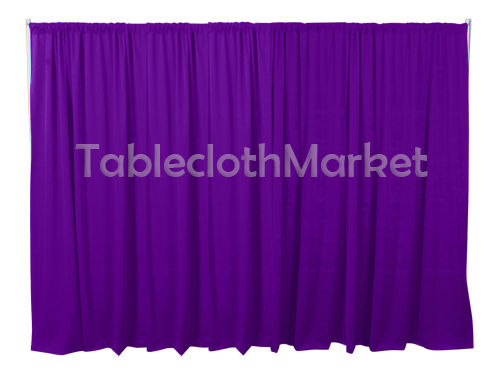 12 X 5 Ft Backdrop Background For Pipe And Drape Displays Polyester 24 Colors