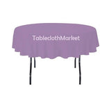 58" Inch Round Polyester Tablecloth 24 Color Table Cover Wedding Catering Dinner"