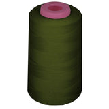 Polyester Thread Cones Spool Overlocking Sewing Machine 6000 Yards 21 Colors"
