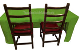 8' Ft Fitted Polyester Tablecloth Open Back Tablecover Trade Show Booth 24 Color"