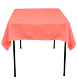 30 Pack 54" X 54" Square Overlay Tablecloth 100% Polyester Wholesale Wedding"