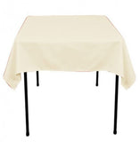 15 pack 60"x 60" Square Overlay Tablecloth 100% polyester Wholesale Wedding"