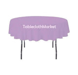 10 Pack 108" Inch Round Polyester Tablecloth 24 Color Table Cover Wedding Party"