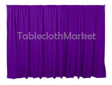 9 X 5 Ft Backdrop Background For Pipe And Drape Displays Polyester 24 Colors"