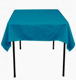 30 Pack 54" X 54" Square Overlay Tablecloth 100% Polyester Wholesale Wedding"