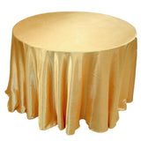 10 Pack 120" Inch Round Satin Tablecloth 21 Colors Table Cover Wedding Banquet"