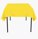 30 Pack 54" X 54" Square Overlay Tablecloth 100% Polyester Wholesale Wedding"