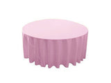 12 Pack 120" Inch Round Polyester Tablecloth 24 Color Table Cover Wedding Party"