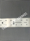 Mini Checkered Gingham Polyester Fabric By Yard 60" Inch Picnic 6 Colors"