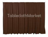25 X 5 Ft Backdrop Background For Pipe And Drape Displays Polyester 24 Colors"