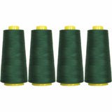 Polyester Thread Cones Spool Overlocking Sewing Machine 6000 Yards 21 Colors"