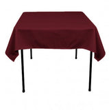 30 Pack 54" X 54" Square Overlay Tablecloth 100% Polyester Wholesale Wedding"