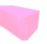 5' Ft. Fitted Polyester Table Cover Wedding Banquet Event Tablecloth 21 Colors"