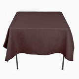 45 pack 54" x 54" Square Overlay Tablecloth 100% polyester Wholesale Wedding"