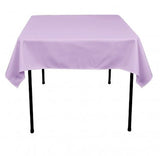 50 pack 60"x 60" Square Overlay Tablecloth 100% polyester Wholesale Wedding"
