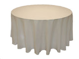 30 Pack 120" Inch round Polyester Tablecloth 24 COLOR Table Cover Wedding Party"