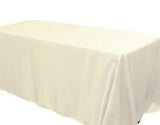 15 pack 90x132" Rectangular Satin Tablecloth Wedding Party Catering"