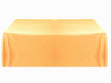 10 Pack 60"×102" Seamless 100% Polyester Rectangular Tablecloth 25 Colors Dine