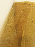 60 Inch Wide Glitter Mesh Sequins Tulle Fabric By Yard Craft Decoration Wedding"