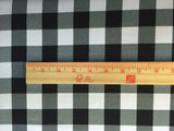 Checkered Panel Drape Gingham Buffalo Polyester Picnic Checker Window Curtain"
