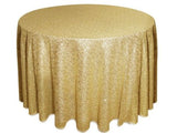 5 pack 120" Round Sequin Sparkly Design Shiny Tablecloth Table Cover 4 COLORS"