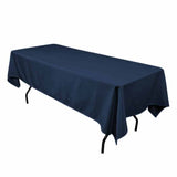 60"×126" Seamless 100% Polyester Tablecloths 25 Color Wholesale Catering Wedding