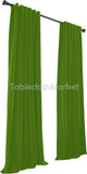 2 Polyester Panel Curtain 60 Wide X 84 Length Backdrop Background 24 Colors