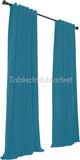 2 Polyester Panel Curtain 60 Wide X 84 Length Backdrop Background 24 Colors