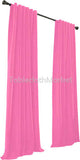2 Polyester Panel Curtain 60 Wide X 84 Length Backdrop Background 24 Colors