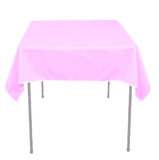 35 pack 54" x 54" Square Overlay Tablecloth 100% polyester Wholesale Wedding"