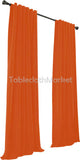 2 Polyester Panel Curtain 60 Wide X 84 Length Backdrop Background 24 Colors