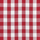 Checkered Fabric 60" Wide Gingham Buffalo Check Tablecloth Fabric By Yard Decor"