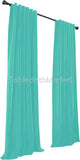 2 Polyester Panel Curtain 60 Wide X 84 Length Backdrop Background 24 Colors