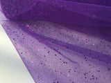 60 Inch Wide Glitter Mesh Sequins Tulle Fabric By Yard Craft Decoration Wedding"