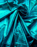 60" Inch Tissue Lame Fabric By Yard Shiny Decoration Metallic 8 Colors Wedding