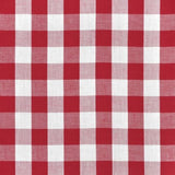 10 Yards Checkered Fabric 60" Wide Gingham Buffalo Check Tablecloth Fabric Decor"