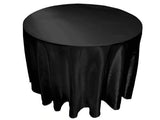 20 Pack 132" Inch Round Satin Tablecloth 21 Colors Table Cover Wedding Banquet"