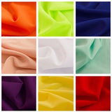 POLY POPLIN FABRIC 1 YARD OF 100% POLYESTER 60" WIDE 24 COLOR Tablecloth Panel