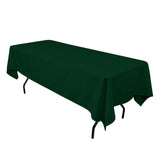 20 Pack 60"×102" Seamless 100% Polyester Rectangular Tablecloth 25 Colors Dine"