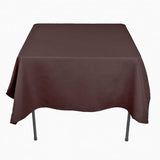 10 Pack 90"x 90" Square Overlay Tablecloth 100% Polyester Wholesale Wedding"