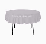 12 Pack 108" Inch Round Polyester Tablecloth 24 Color Table Cover Wedding Party"