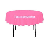 10 Pack 70" Inch Round Polyester Tablecloth 24 Color Table Cover Wedding Banquet"
