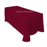 12 pack 90"—156" Tablecloths 100% Polyester 25 COLORS Wholesale Wedding Catering"