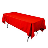 25 pack 60"—126" Seamless 100% Polyester Tablecloths 25 COLORS Wholesale Wedding"
